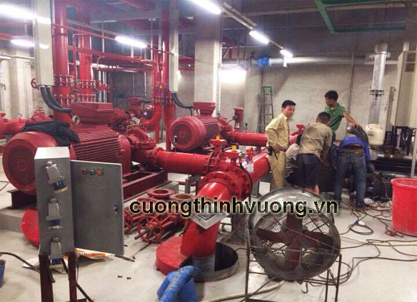 Dịch vụ sửa máy bơm nước công nghiệp của Cường Thịnh Vương