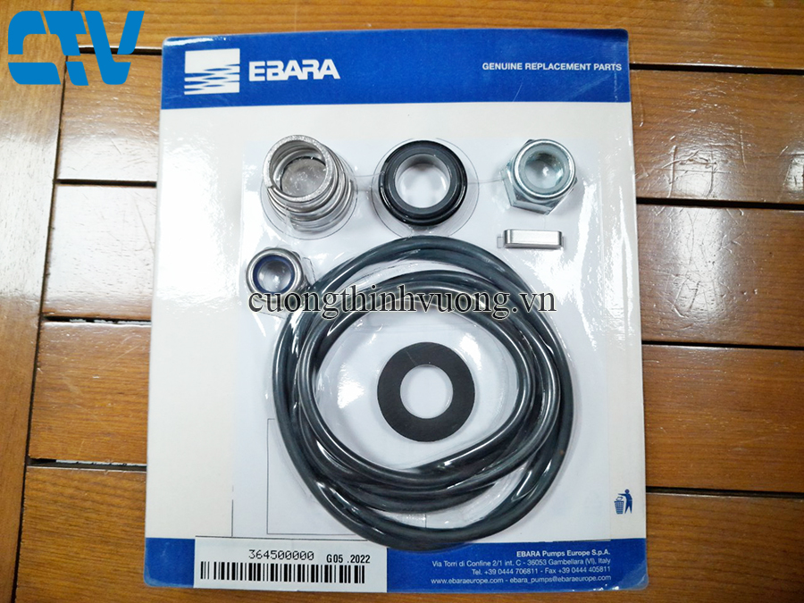 Phụ tùng máy bơm Ebara 3D - 22 mm ( Seal Kit Ebara)
